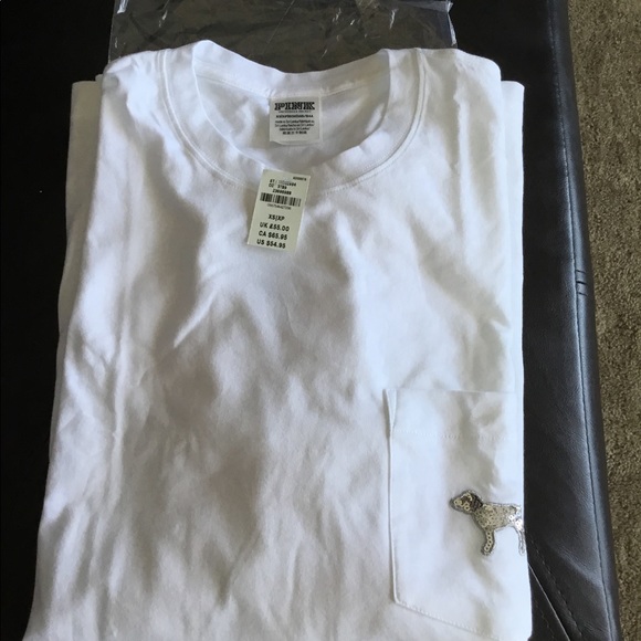 VS Pink XSCampus Tee Tropical Bling - Picture 5 of 6